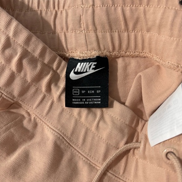 Nike Sportswear Women's Jersey Capris Sweat Pants (CJ3748) Shimmer Pink Size XS - Picture 9 of 12